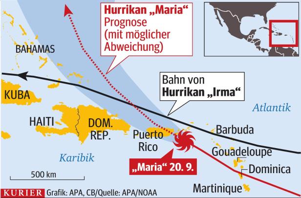 "Maria": Mindestens sieben Tote auf Dominica