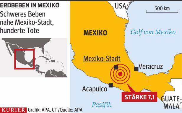 Erdbeben in Mexiko: Kein Unterricht für 14 Mio. Schüler