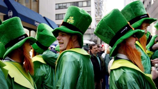 St. Patrick's Day: Wien feiert in grün