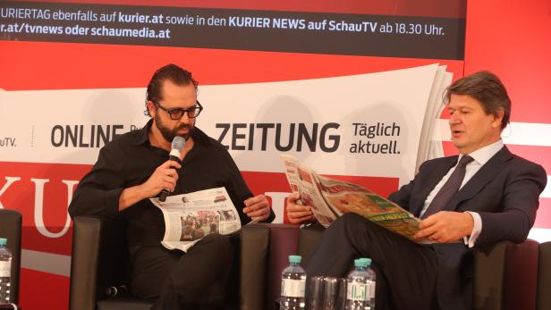 KURIER-Tag 2017: K wie KURIER, Kaffee, Krapfen und Kabarettprogramm