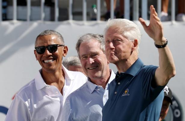 Bush, Clinton & Obama vereint