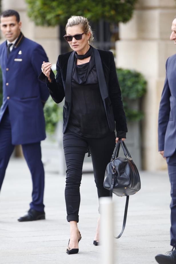 Alt geworden: Kate Moss steht zu ihren Falten