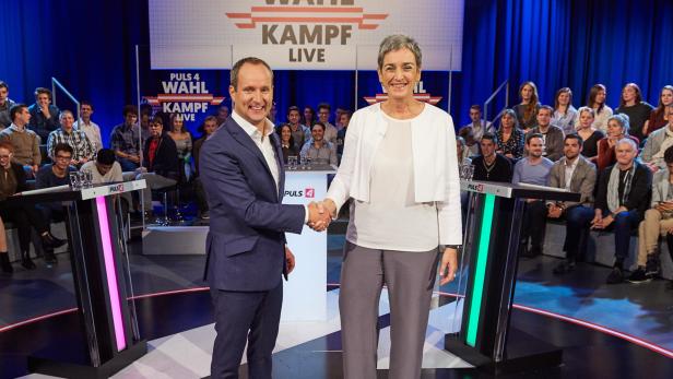 TV-Duell: Strache schont waidwunden Kern