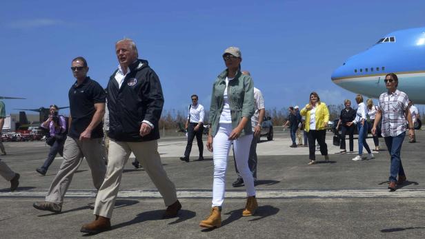 Puerto Rico: Trumps bizarrer Trip ins Katastrophengebiet