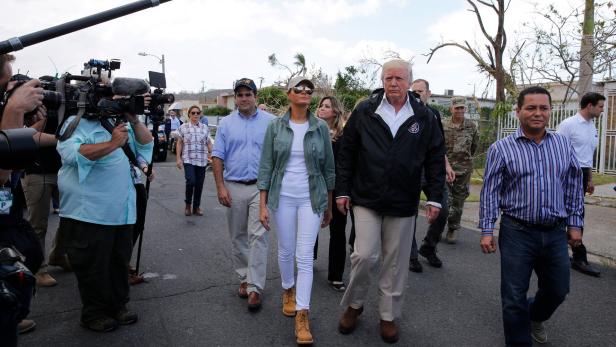 Puerto Rico: Trumps bizarrer Trip ins Katastrophengebiet