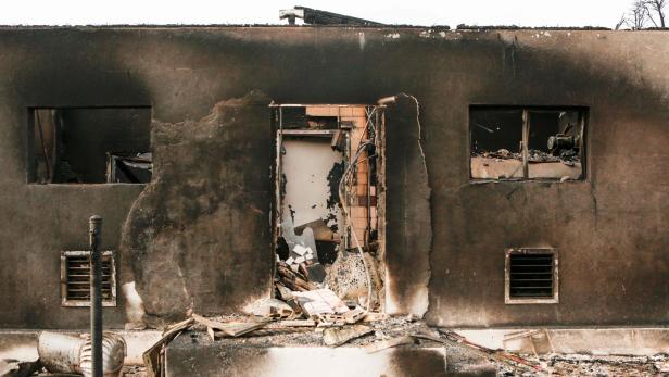 Brände in Kalifornien: "Als ob eine Bombe eingeschlagen hätte"