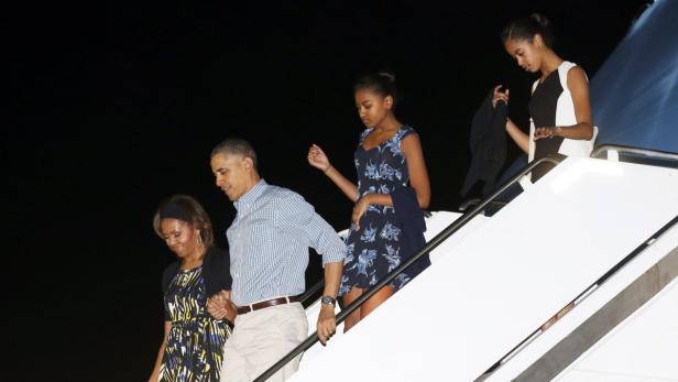 Die Obamas: Xmas auf Hawaii