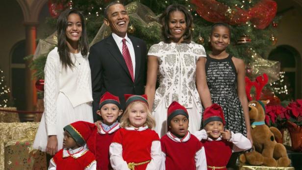 Die Obamas: Xmas auf Hawaii