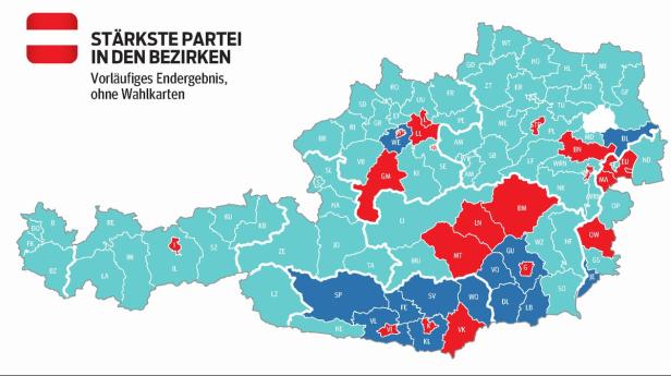 Länder: ÖVP gewinnt OÖ, Kärnten wird blau