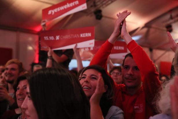 SPÖ-Wahlparty: "Erlebten brutalen Gegenwind"