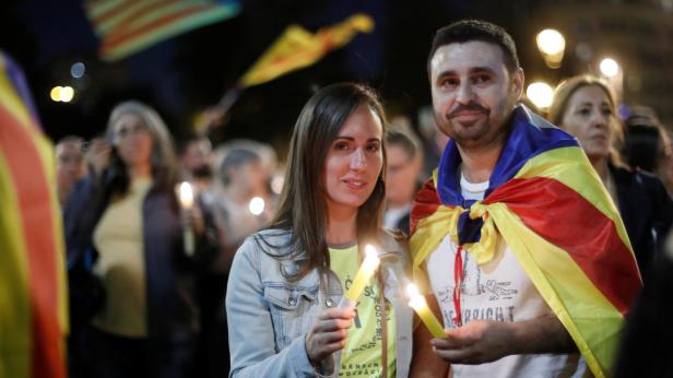 Catalan separatist organisations' leaders jailing