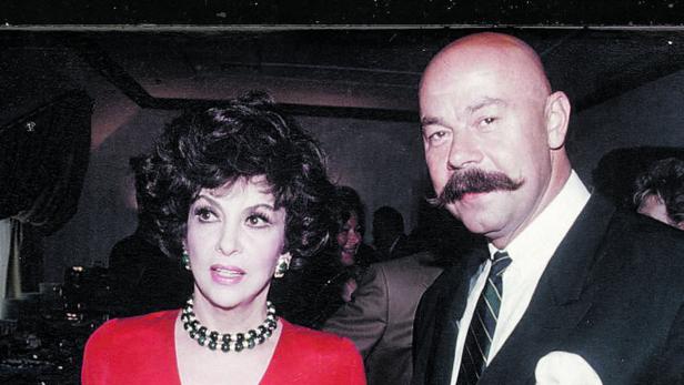 Schimanko mit Gina Lollobrigida