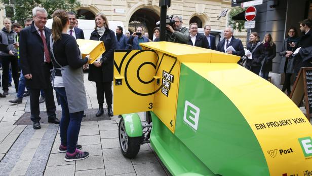 Steirischer Roboter stellte Post in Graz zu