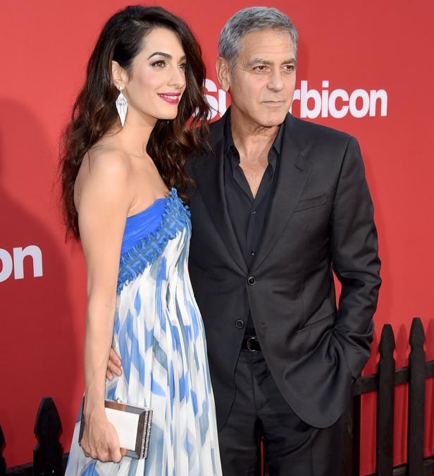 George Clooney zeigt elegante Schwiegermama