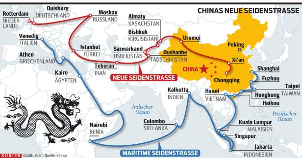 Erster ÖBB-Containerzug nach China unterwegs