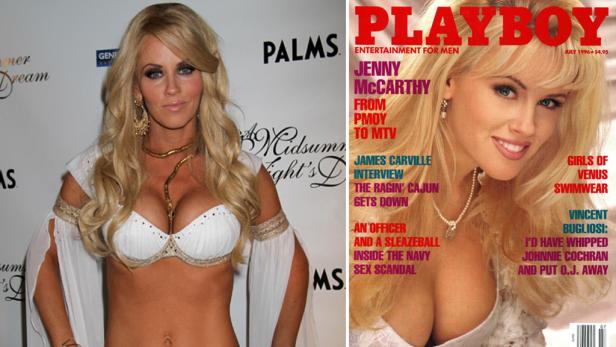Neuer Busen: Cora Schumacher im Playboy
