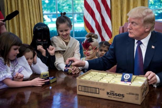 Halloween: Donald Trump jagt Kindern Angst ein