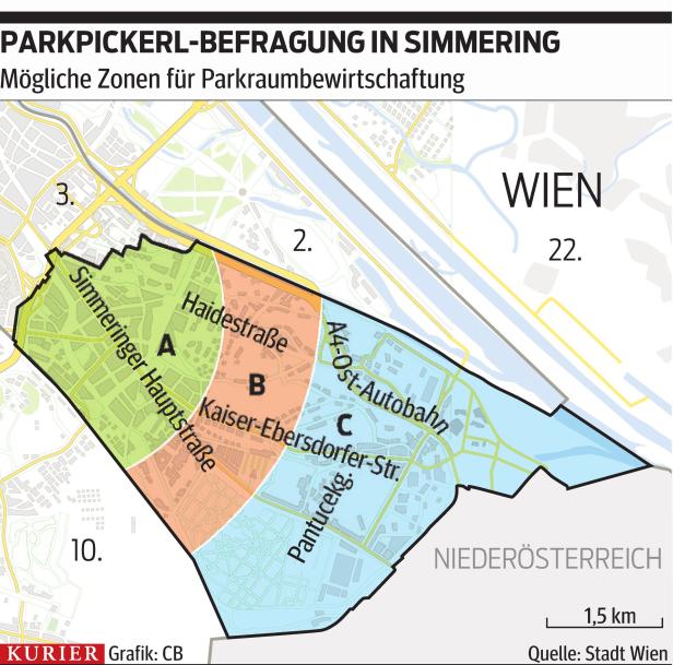 Simmering: Bezirk zählt Pickerl-Fragebögen aus