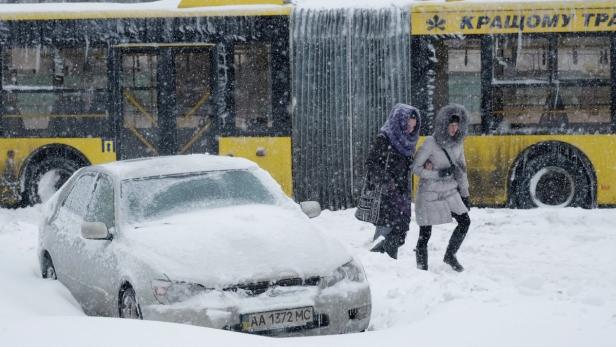 Ausnahmezustand nach Schneesturm