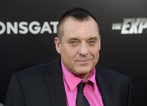Tom Sizemore attends the premiere of "The Expendab Tom Sizemore attends the premiere of "The Expendab