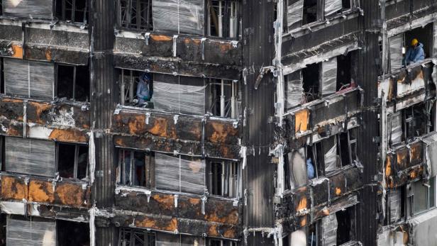 Brand im Grenfell-Tower: Weniger Tote als vermutet