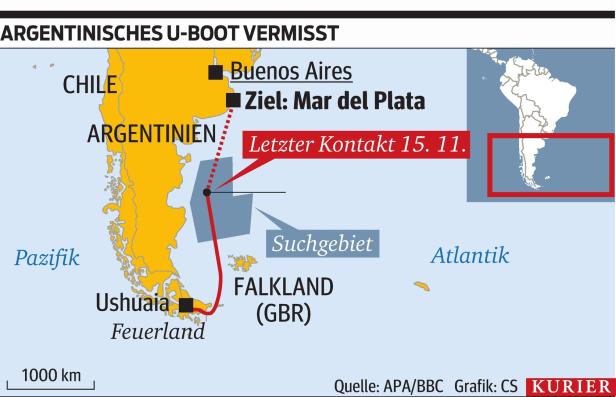 U-Boot-Suche: Explosion war 8000 km weit zu hören