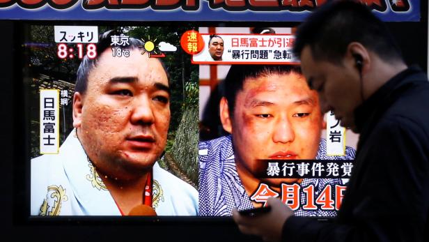 Sumo-Champion trat nach Prügel-Skandal zurück