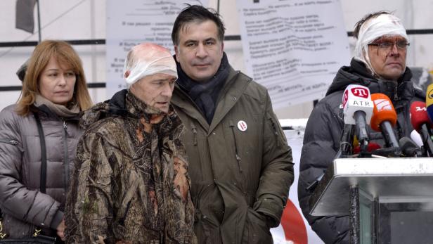 16 Verletzte bei Jagd der Polizei auf Saakaschwili