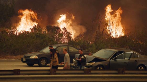 Feuer in Kalifornien: Alarmstufe Violett