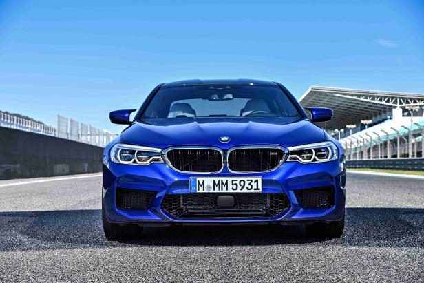 Neuer BMW M5: Erste Ausfahrt auf der Rennstrecke