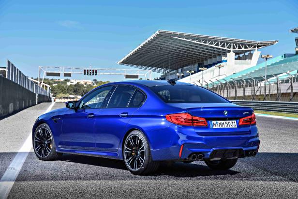 Neuer BMW M5: Erste Ausfahrt auf der Rennstrecke