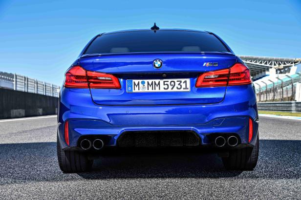 Neuer BMW M5: Erste Ausfahrt auf der Rennstrecke