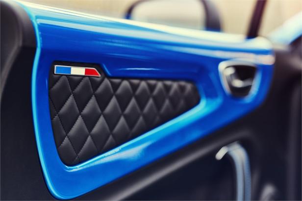 Erste Ausfahrt mit der neuen Alpine A 110