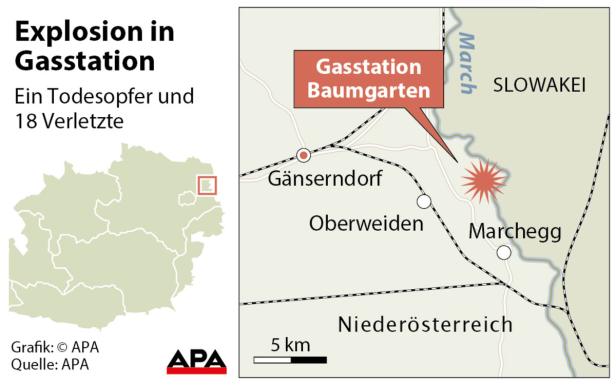 Explosion in Gasstation: Gaspreise schnellen nach oben