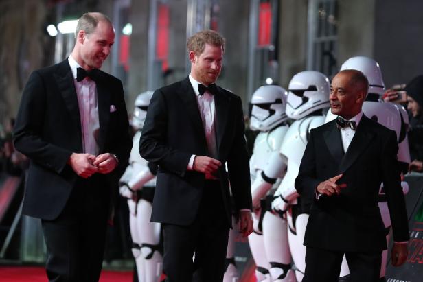 Stars & Royals bei "Star Wars"-Premiere in London