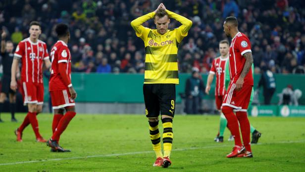 DFB Cup Third Round - Bayern Munich vs Borussia Do Nach 1. Pleite verspricht Stöger Offensiv-Fußball