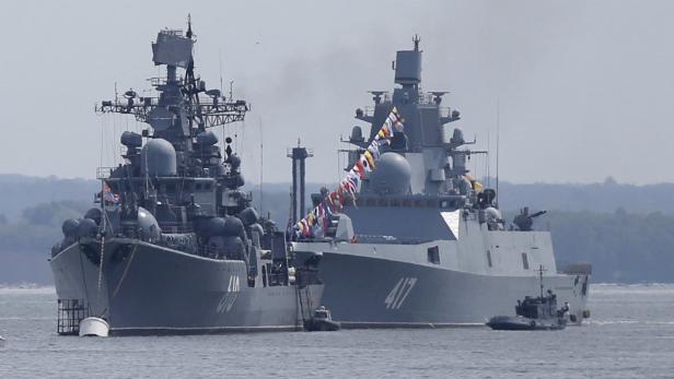 Britische Marine verfolgte russisches Kriegsschiff