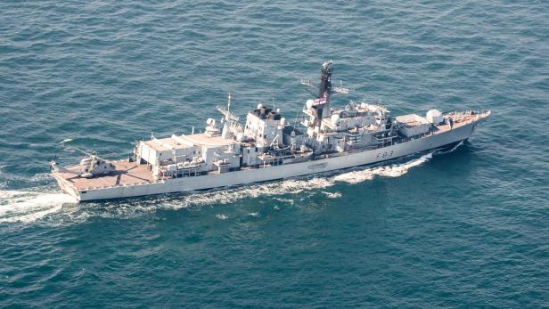 Britische Marine verfolgte russisches Kriegsschiff