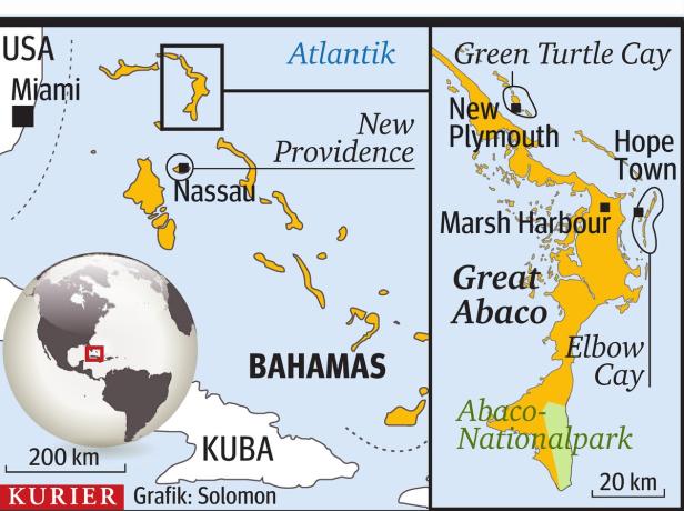 Bahamas: Wo man mit Schweinen schwimmt
