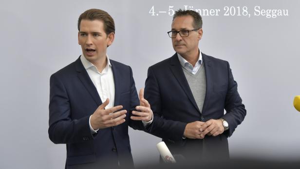 ÖVP und FPÖ wollen "rot-weiß-roter Schnellzug" sein