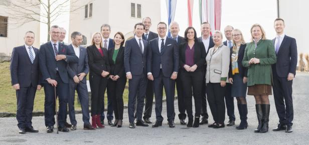 ÖVP und FPÖ: Harmonie und Einsparungen