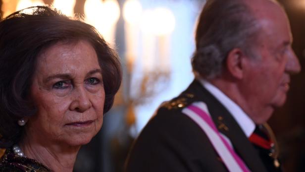 Nach Skandalen: Juan Carlos tritt wieder mit Familie auf