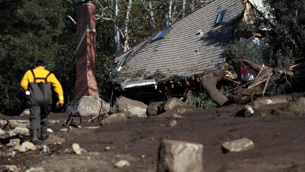 Erdrutsche in Kalifornien: Viele Tote und Vermisste