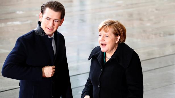 Merkel und Kurz: Beziehungsstatus kompliziert
