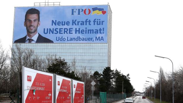 Was kostet das 1000-Quadratmeter-Plakat der FPÖ?