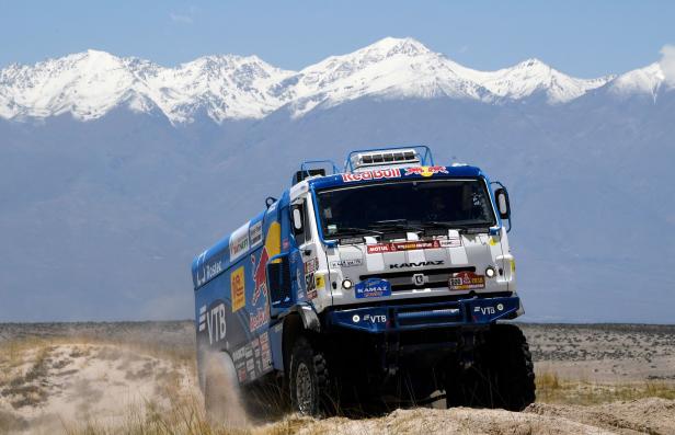 Dakar-Triumphator Walkner in Salzburg empfangen