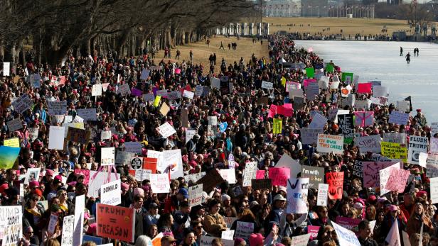 USA: Zehntausende demonstrierten gegen Trump