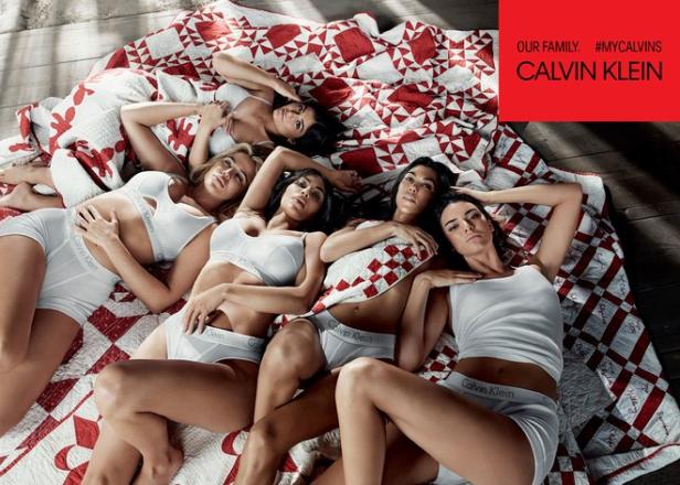 Mode-Olymp: Kardashian-Clan wirbt für Calvin Klein
