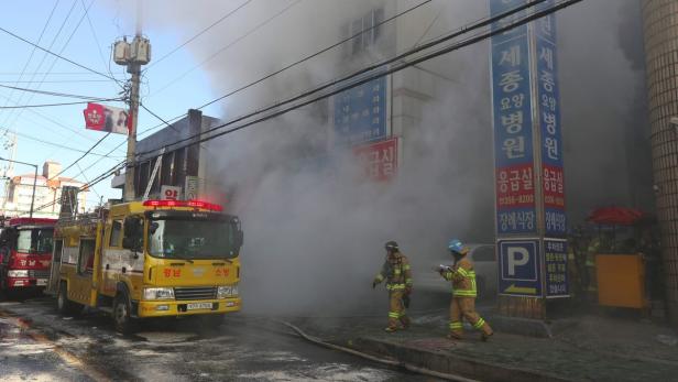 Krankenhaus in Flammen: Dutzende Tote in Südkorea