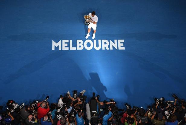 Federer schlägt Cilic im Australian-Open-Finale